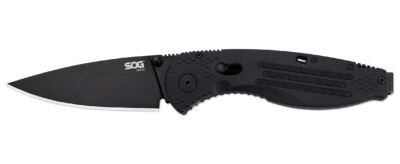 Ніж складаний SOG TiNi Aegis, Black