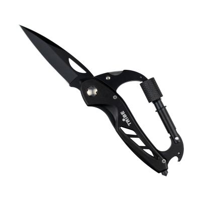 Ніж Tribe Carabiner Knife T-MG-0014-black