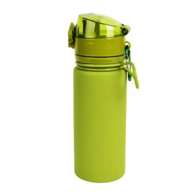 Силиконовая бутылка Tramp 500 мл olive TRC-093-olive, олива 500 мл