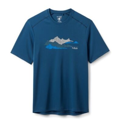 Футболка чоловіча Force Graphic Tee, Tempest Blue