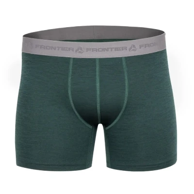 Термошорти Frontier Grus, merino/bamboo. Forest green