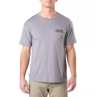 Футболка з малюнком "5.11 Dragon Tee" Grey Heather