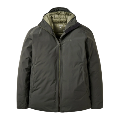 Чоловіча зимова пухова куртка Rab Valiance Jacket, Dark Army
