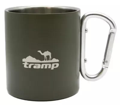 Термос с карабином Tramp 350 мл UTRC-122-olive, олива