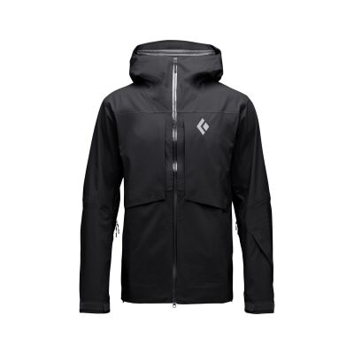 Мембранная мужская куртка Black Diamond Factor Shell, Black
