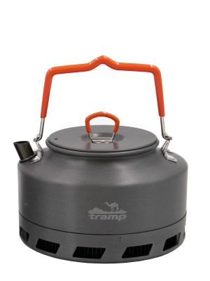Чайник Tramp из анодированного алюминия з теплообменником 1,1 л TRC-120, темно-сірий