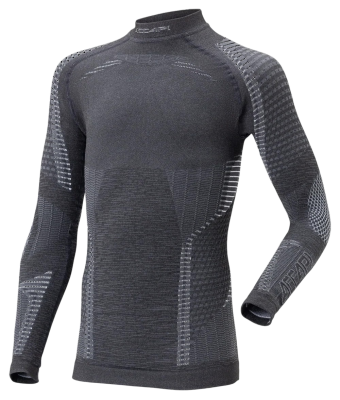 Термофутболка з довгим рукавом дитяча Accapi Ergoracing 2025, Black/Anthracite