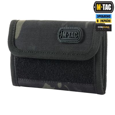 Portfel M-Tac Elite Gen.II z rzepem Multicam Czarny