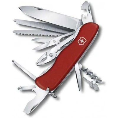 Ніж складаний Victorinox Work Champ XL. 30 функцій. Червоний