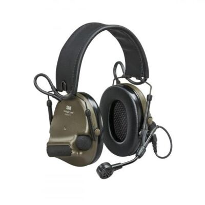 Активные тактические наушники беспроводные 3M PELTOR ComTac VI (MT20H682FB-38N), NIB, вертикальные с 1 аудиовыходом J11 (PELTOR) и микрофоном