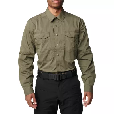 Рубашка тактическая "5.11 Tactical® Stryke® Long Sleeve Shirt" RANGER GREEN