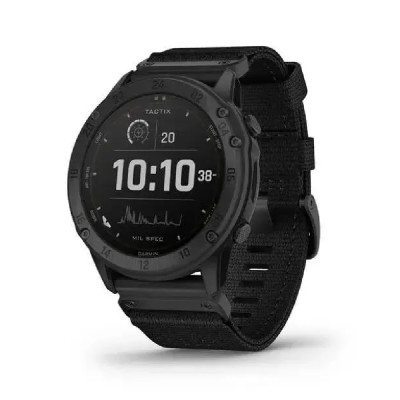 Смарт-часы Garmin Tactix Delta Solar Ballistic Edition. Черный