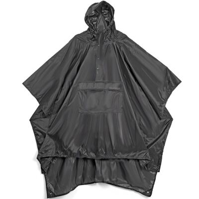 Пончо Lifeventure Poncho, Чорний