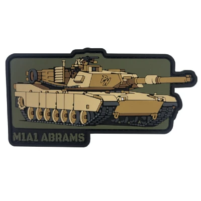 Патч (шеврон) «M1A1 Abrams» от Patch hunter. Мягкий ПВХ пластик. Койот Патч (шеврон) «M1A1 Abrams» от Patch hunter. Мягкий ПВХ пластик. Койот
