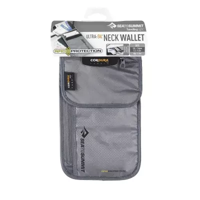 Гаманець Sea to Summit TL Ultra-Sil Neck Wallet RFID – Сірий