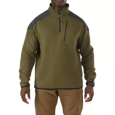 Термореглан тактичний "5.11 TACTICAL 1/4 ZIP SWEATER" Field green