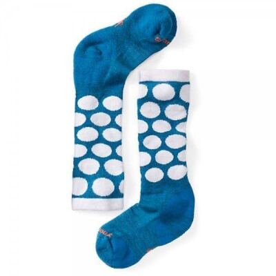 Носки для девочек Smartwool Wintersport All Over Dots, Glacial Blue
