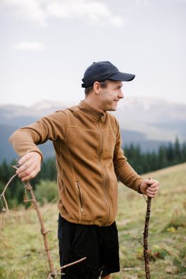 Флісова кофта Tribe Jacket Full Zip, Пісочна