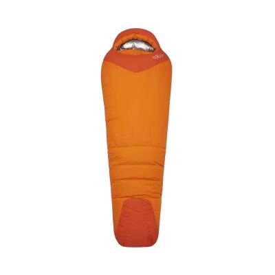 Спальный мешок Rab Andes Windstopper Regular, -30C/-22F, Atomic, Left Zip