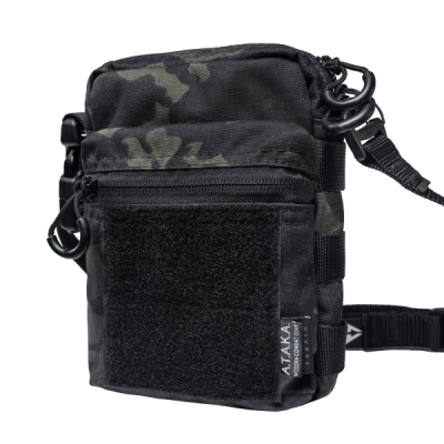 Сумка міська A.T.A.K.A. Cordura 500D. Мультикам чорний