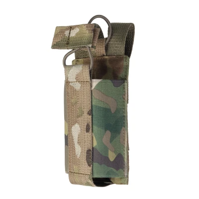 Одинарный эластичный подсумок под магазины АК/АR открытого типа. Крепление MOLLE. Мультикам Одинарный эластичный подсумок под магазины АК/АR открытого типа. Крепление MOLLE. Мультикам