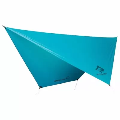 Тент для гамака Sea to Summit Hammock Ultralight Tarp 15D, одно- или двухместный гамак – Голубой