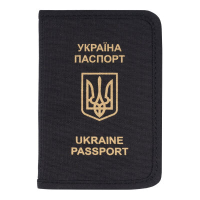 Обкладинка для паспорта "BASE" Combat Black