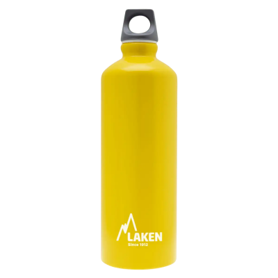 Пляшка для води Laken Futura 0.75 L, Yellow/Grey Cap