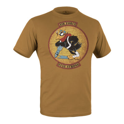 Футболка з малюнком "Air Force" Coyote Brown
