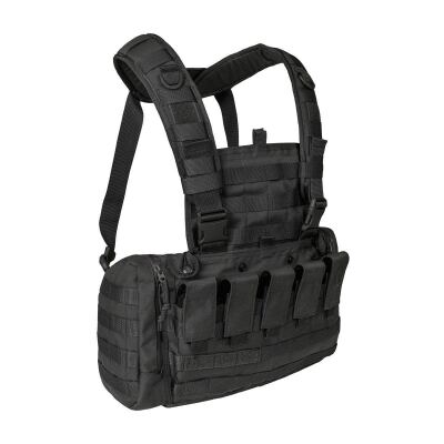 Нагрудний розвантажувальний жилет Tasmanian Tiger Chest RIG MK2 M4, Black