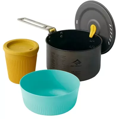 Набор посуды Sea to Summit Frontier UL One Pot Cook Set S 1,3 л – Темно-серый