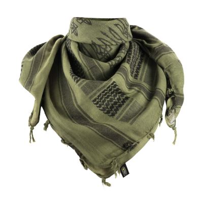 Шарф шемаг M-Tac з Тризубом, Olive/Black