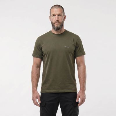Футболка Basic Military T-shirt 2.0. Cotton and Elastane. Олива