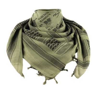 Шарф шемаг M-Tac Більше разу не вмирати, Olive/Black