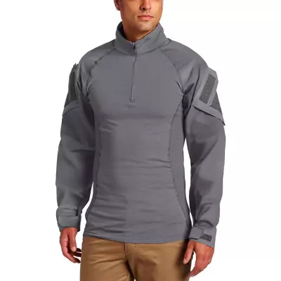 Сорочка тактична під бронежилет "5.11 Tactical Rapid Assault Shirt" Storm