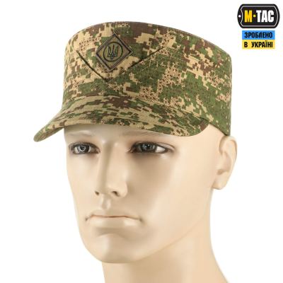 Кашкет-мазепинка M-Tac з гербом ріп-стоп, nGU Camo