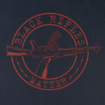 Футболка с рисунком "Black Rifles Matter" Graphite 3 Футболка с рисунком "Black Rifles Matter" Graphite 3