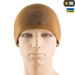 Шапка M-Tac Watch Cap Elite фліс (270г/м2) з липучкою Койот 2