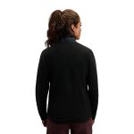 Женская кофта флисовая Black Diamond W Rift HZ Fleece Jacket, Black/Black 4