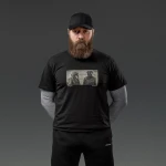 Футболка мужская Basic Military. Gasmask Grins. Cottone/Elastane, чёрный 5 Футболка мужская Basic Military. Gasmask Grins. Cottone/Elastane, чёрный 5