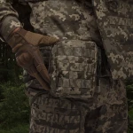 Підсумок утилітарний L. Кріплення Molle. Cordura 500D. Піксель (мм-14). 3