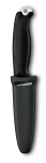 Ніж Victorinox Venture, чорний, клинок 105 мм, сталь Sandvik 14C28N 18