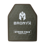 Керамічна бронеплита 5 класу Bronyx. Вага 3.38 кг. Розмір XL (27.5х35.5 см) 2