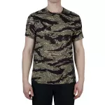 Футболка тактична потовідвідна "5.11 Tactical® No Mercy PT-R® Short Sleeve Top" Tiger Camo