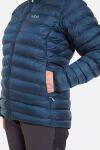 Куртка утеплена жіноча Rab Cirrus Jacket Wmns, Steel 6