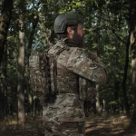 Тактический рюкзак на 10 л. Крепление Molle. Cordura 1000D. Мультикам 10