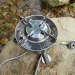 Газовий пальник BRS-10 складний, 19.5 x 17.5 см. Потужність 2.27 кВт 4 Газовий пальник BRS-10 складний, 19.5 x 17.5 см. Потужність 2.27 кВт 4