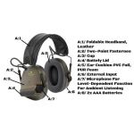 Активные наушники тактические 3M PELTOR ComTac XPI Headset NATO (MT20H682FB-02) (без кабеля и микрофона) 5 Активные наушники тактические 3M PELTOR ComTac XPI Headset NATO (MT20H682FB-02) (без кабеля и микрофона) 5