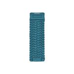 Матрац туристичний надувний одномісний Naturehike CNK2550WS019, 200х60х6.5 см, синій із вбудованою помпою