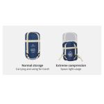 Śpiwór Naturehike LW180 CNK2550WS026 Sunny Day PL01, (14°C) | XL. Brązowy 2